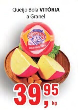 Queijo Bola Vitoria a granel 1kg