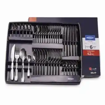 Pão de Açúcar Faqueiro milano 42 peças brinox oferta