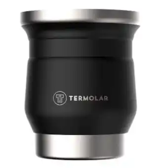 Lojas TaQi Cuia térmica termolar tupi, preto, 250 ml oferta