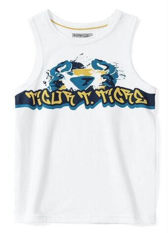 Posthaus Tigor t tigre - camiseta regata branca oferta