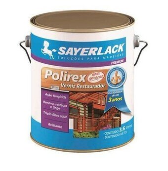 Verniz sayerlack polirex imbuia 2191 3,6l