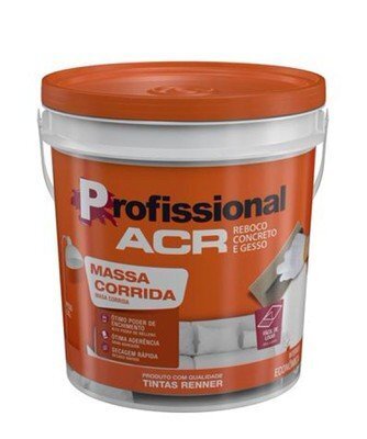 Quero Quero Massa corrida renner acr profissional economica 30110 25kg oferta