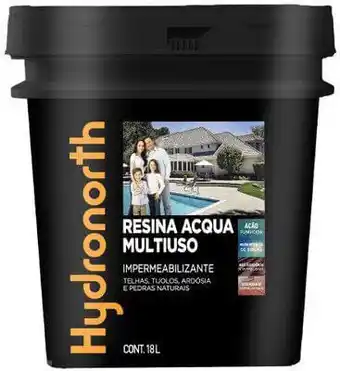 Resina hydronort telha acqua incolor 6346/93195 18litros