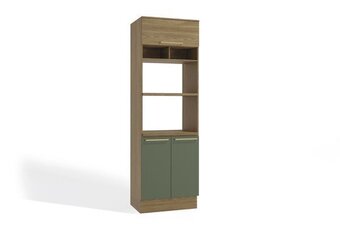Quero Quero Torre quente 70cm 3 portas m627 botanic kappesberg nogueira/verde oliva oferta
