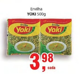 Supermercados Mundial Ervilha Yoki 500g oferta