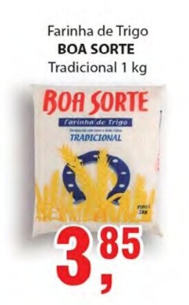 Supermercados Mundial Boa Sorte 1kg oferta
