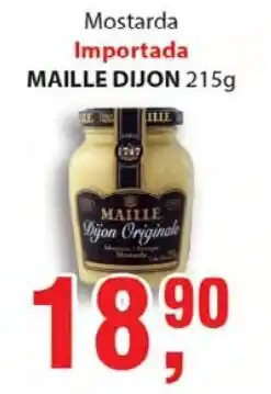 Supermercados Mundial Importada Maille Dijon 215g oferta