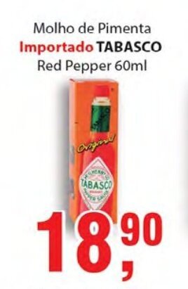 Supermercados Mundial Importado Tabasco 60ml oferta