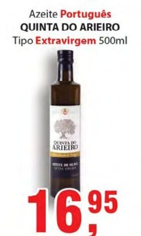Supermercados Mundial Azeite Portugues Quinta Do Arieiro tipo Extravirgem 500ml oferta