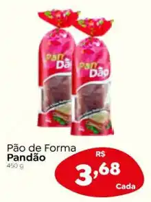 Pão de forma Pandão 450g