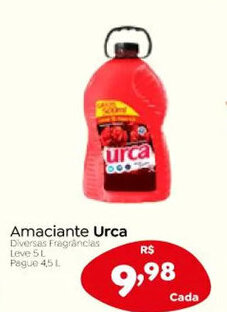 Novo Atacarejo Amaciante Urca oferta