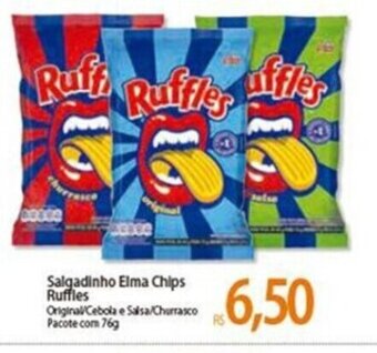 Atacadão Salgadinho Elma Chips Ruffles 76g oferta
