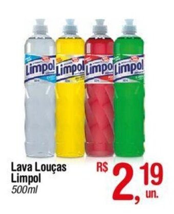 Fort Atacadista Lava louças LImpol 500ml oferta