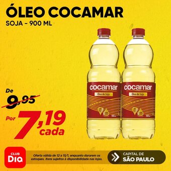 Dia Óleo Cocamar Soja 900ml oferta