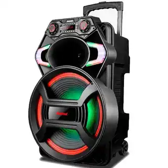 Caixa de som amplificada amvox aca 800 gladiador 850w bluetooth