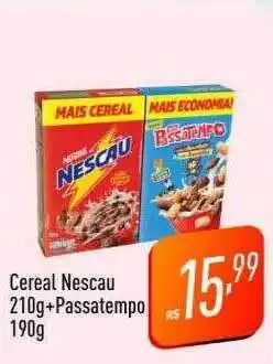 Supermercados Pague Menos Cereal nescau oferta