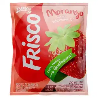 Casa do Sabão Refresco po frisco morango 30g oferta
