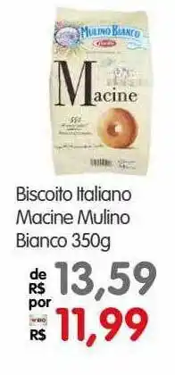 Biscoito italiano macine mulino bianco