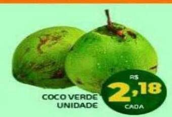 Coco verde unidade