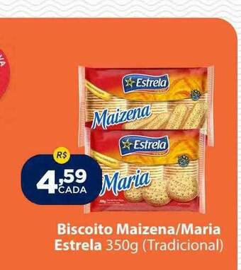 Biscoito maizena-maria estrela