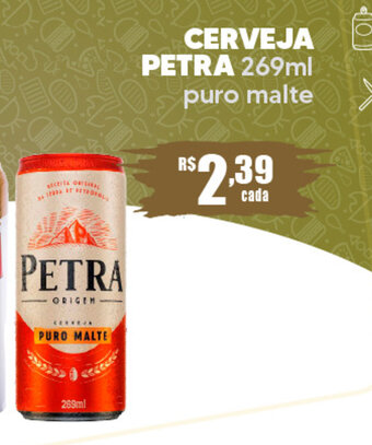Supermercado Precito Cerveja Petra 269ml oferta