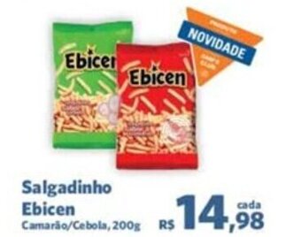 Salgadinho Ebicen 200g