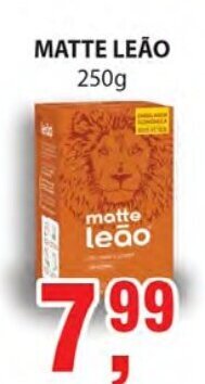 Supermercados Mundial Matte Leao 250g oferta