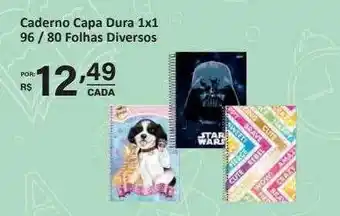 Caderno capa dura