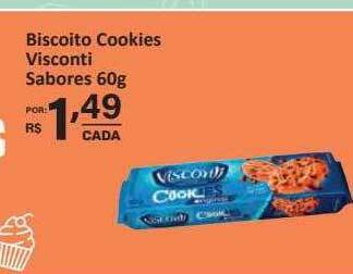 Super Luna Biscoito cookies visconti sabores oferta
