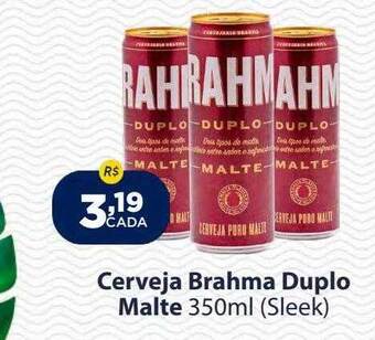 Super Show Cerveja brahma duplo malte oferta