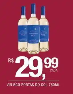 DB Supermercados Vin bco portas do sol 750ml oferta