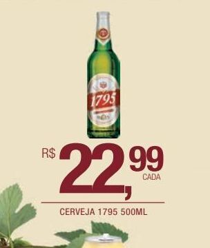 DB Supermercados Cerveja 1795 500ml oferta