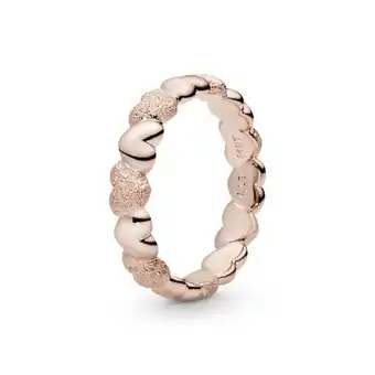 Pandora Anel pandora rose coração brilho matte oferta