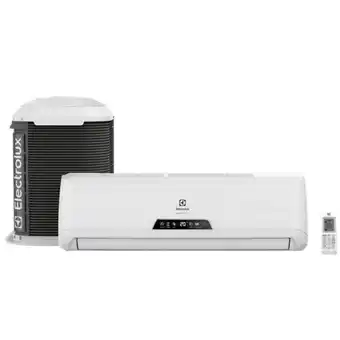 Ar condicionado split hi wall electrolux ecoturbo 9000 btu/h frio vi09f/ve09f - 220 volts