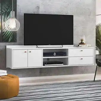 Pão de Açúcar Rack suspenso torrens branco 162 cm oferta