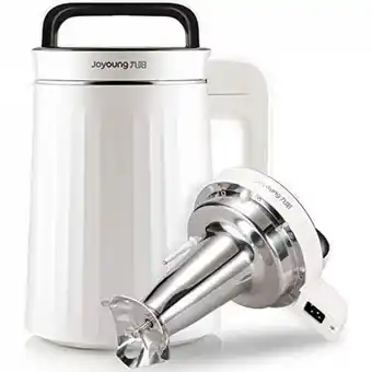 Carrefour Dj13u máquina automática para produção de leite de soja 1,3l com função mantém aquecido, 110v, joyoung, branco oferta