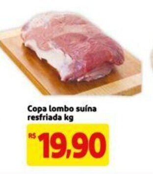 Extra Supermercado Copa lombo Suina resfriada 1kg oferta