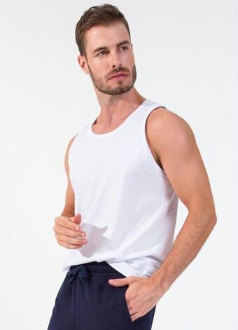 Posthaus Rovitex - regata masculina básica branco oferta