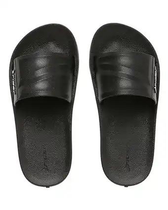 Chinelo slide juvenil pvc rider preto