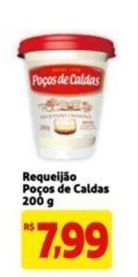 Requeijao Poços de Caldas 200g