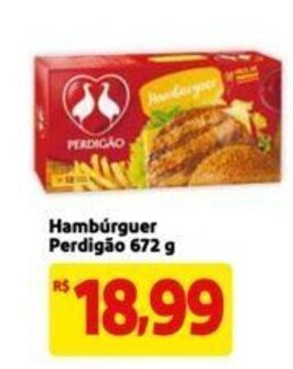 Extra Supermercado Hamburguer Perdigao 672g oferta