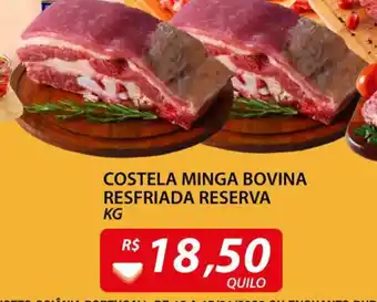 Assaí Atacadista Costela Minga Bovina Resf. Reserva 1kg oferta
