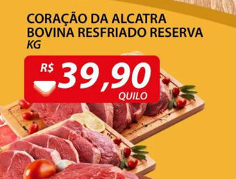 Assaí Atacadista Coração da Alcatra Bovina resf. Reserva 1kg oferta