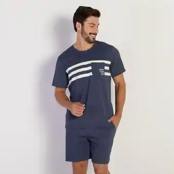 Lojas Havan Pijama masculino meia malha marc alain marinho oferta