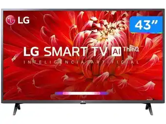 Smart tv 43” full hd led lg 43lm6370 60hz