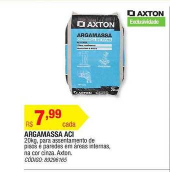 Leroy Merlin Argamassa Aci Axton oferta