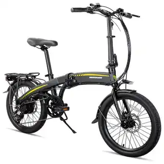 Rockshark bicicleta elétrica motorizada 7 velocidades e 5 modos, 250w, hh hiland, preto
