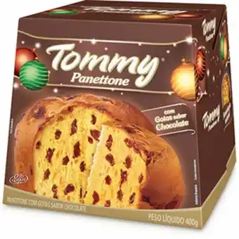 Beira Alta Panettone tommy 400g gotas chocolate oferta