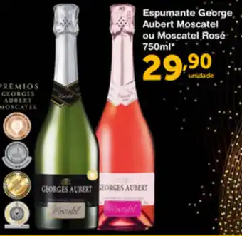 Espumante Georges Aubert Moscatel ou Moscatel Rose 750ml