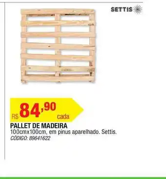 Pallet De Madeira Settis